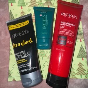 3 full sized hair care set with gift bag ready for Christmas!!!